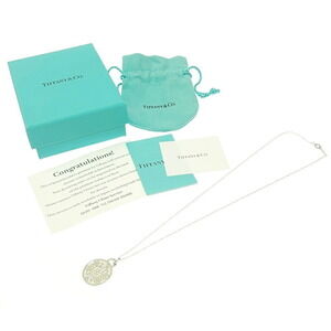 TIFFANY Co Silver GO Necklace